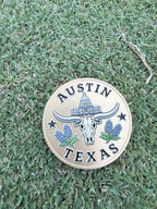 Custom Gold Coin Ball Marker
