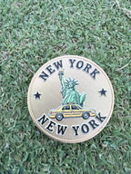 Custom Gold Coin Ball Marker