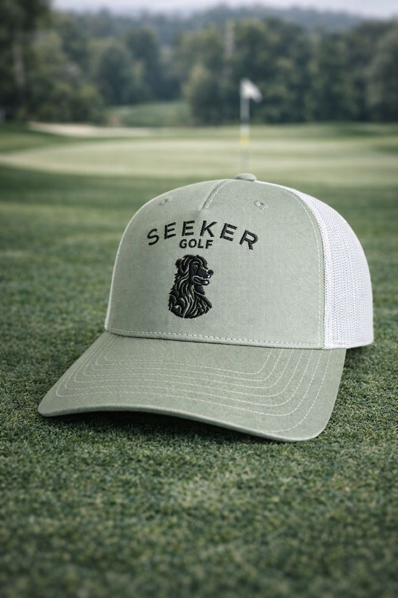 Seeker Golf Snapback Trucker Hat