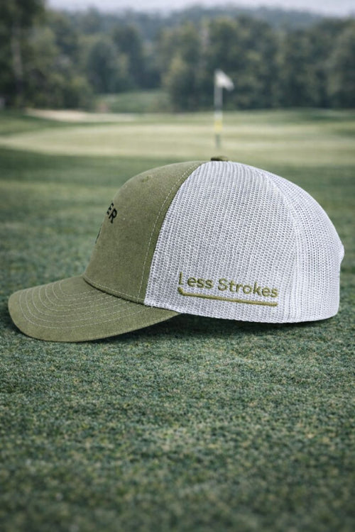 Seeker Golf Snapback Trucker Hat